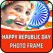 Republic Day Photo Frame- 26 January Card icon
