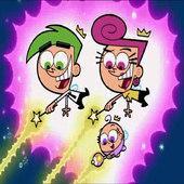 مسلسل كرتون الأبوان السحريان - بدون نت أيقونة