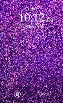 Glitter Keypad Screen Lock screenshot 3