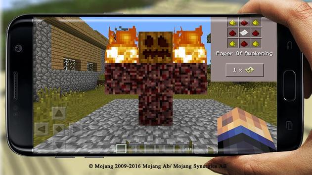 Golem World PE Mod MCPE screenshot 2