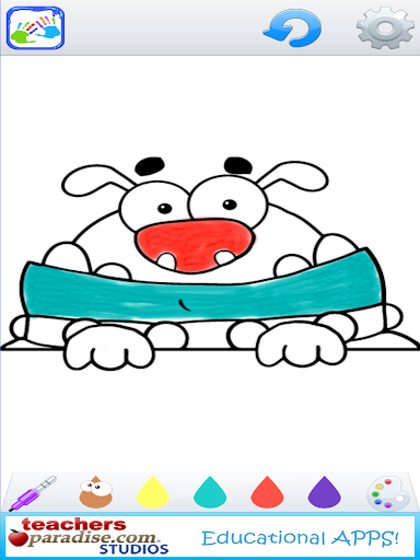 Kids Finger Painting Coloring screenshot 15