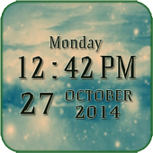Digital Clock Live Wallpaper icon