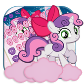 Cute Baby Unicorn Keyboard icon