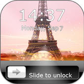 lovely slide screen lock icon