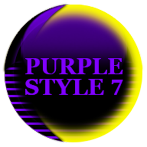 Purple Icon Pack Style 7 Free icon