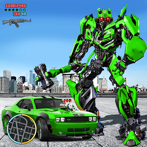 Robot Car Transforme Futuristic Supercar icon