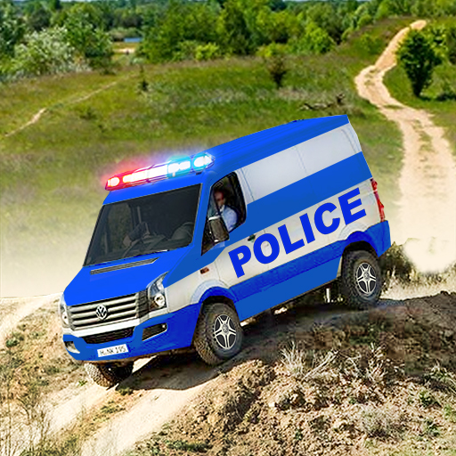 Police Van Driving Game-Police Bus Simulator game icon