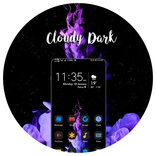 Cloudy Dark Theme icon