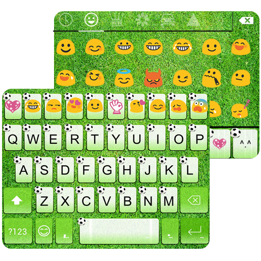 Green Football Emoji Keyboard icon