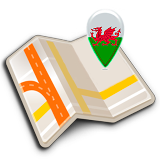 Map of Wales offline icon