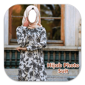 Hijab Fashion Photo Suit icon