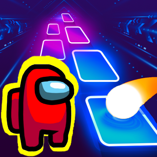Among Us imposter Tiles Hop  Beat icon