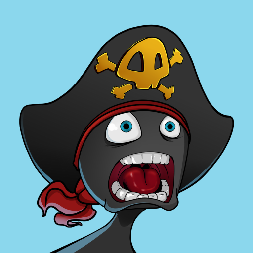 Pirate survival: Bomb edition. Stickman like game icon