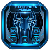 Tech spider theme أيقونة