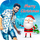 Christmas photo editor - Santa claus photo editor icon