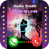 Color Phone Flash - call screen theme icon