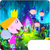 Super Ben Hero with Princess Holly 2018:Car Game icon