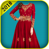 New Women Dresses Designs 2018 - Face Photo Editor icon