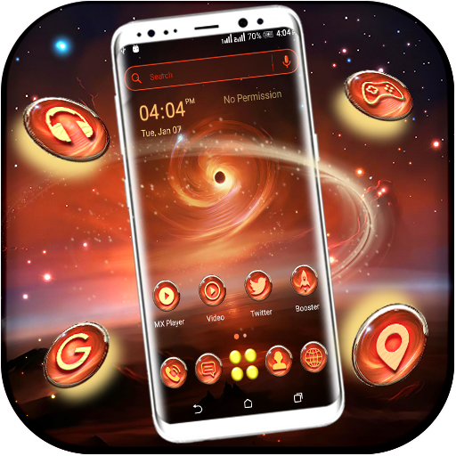 Universe Black Hole Launcher Theme icon