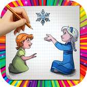 How to draw Princesses on 9Apps