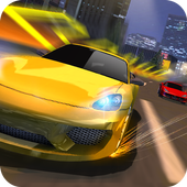 Traffic In Racing Car icon