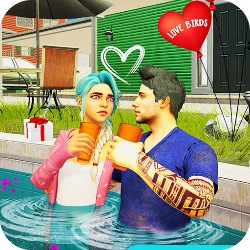 Virtual Girlfriend My Neighbour: life love story icon
