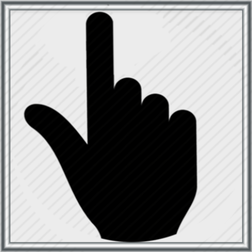 finger test icon