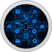 Electric Black Launcher icon