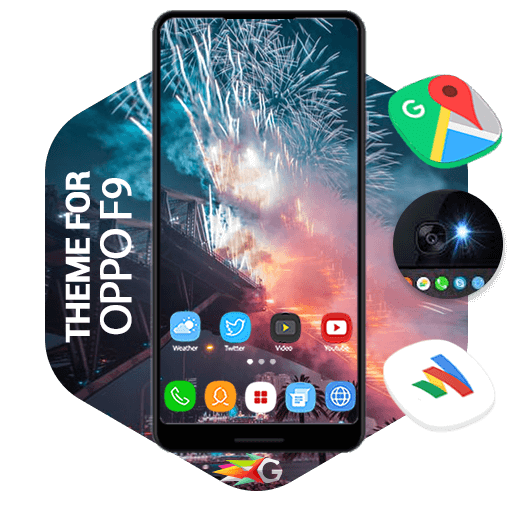launcher Theme For OPPO F9 icon