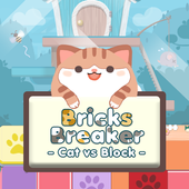 Bricks Breaker Cat vs Block icon
