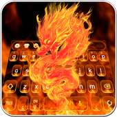 Fiery Dragon Keyboard Theme