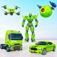 Tennis Ball Robot Car Transformation: Robot Game