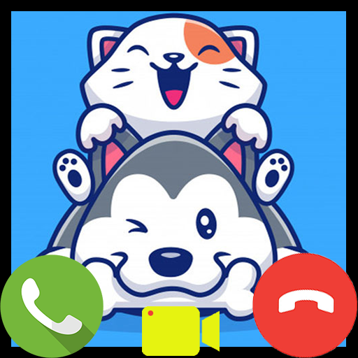 Fake Call Cat &amp; Dog - Prank Call icon