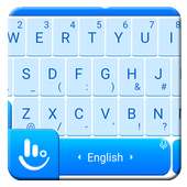 Blue Keyboard Theme on 9Apps