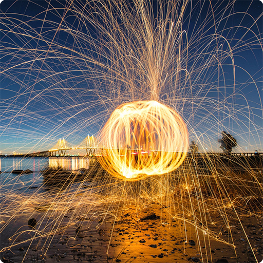 ดอกไม้ไฟสี: เกมสำหรับเด็ก icon