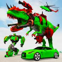 Flying Dragon Robot Car Games