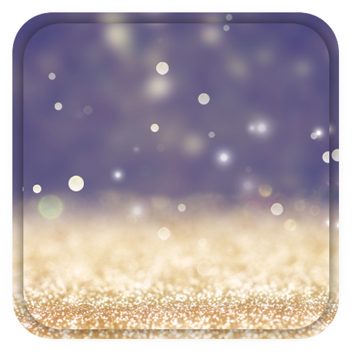Gold Glitter Live Wallpaper icon