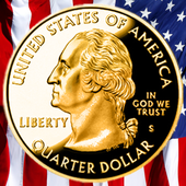 3D Coin Flip in Slow Motion. icon