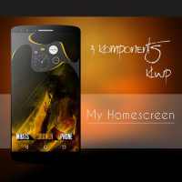 3 Komponent klwp Yelo on 9Apps