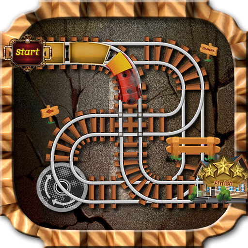 Rail Track Maze : Train Puzzle Game icon