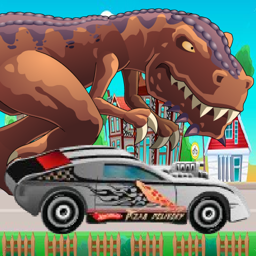 Highway Racer T-Rex أيقونة