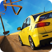 New Real Vertical Mega Ramp Car Racing Simulator icon