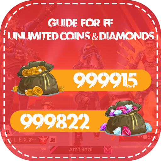 Guide for FF : Unlimited Coins &amp; Diamonds icon