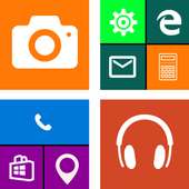 Win 10 Metro launcher on 9Apps