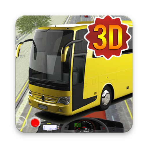 Telolet Bus 3D Traffic Racing icon