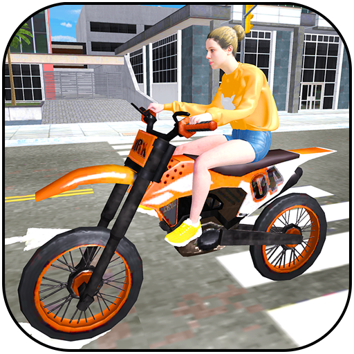 Super  Crime Girl Simulator - Crime City Dog Game icon