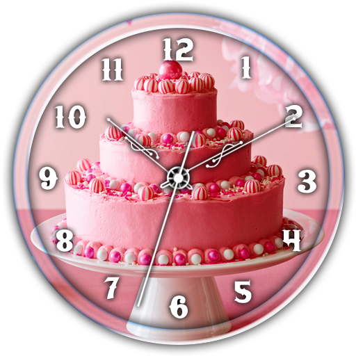Cake Clock Live Wallpaper icon