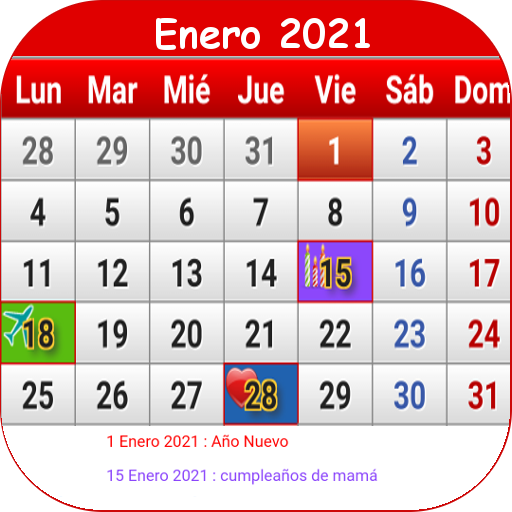 Mexico Calendario 2021 icon