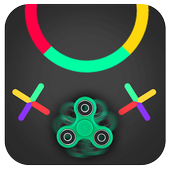 Fidget Spinner Color icon