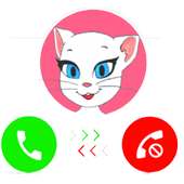 A Fake Call From Talking Cat Angela Prank